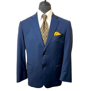 JOSEPH ABBOUD MENS DRESS BLAZER MADE IN ITALY MADE FROM 120 SUPPER WOOL.